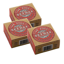 Load image into Gallery viewer, Sex Wax Quick Humps Coconut (Choose Temperature) (5X Warm to Tropical, 3 Pack)