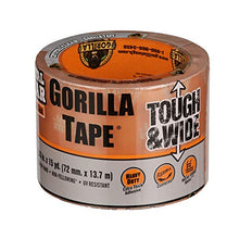 Load image into Gallery viewer, Gorilla Crystal Clear Repair Duct Tape Tough & Wide, 2.88" x 15 yd, Clear, (Pack of 1)