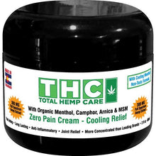 Load image into Gallery viewer, Pain Relief Cream W/Full-Spectrum Hemp Extract Rich In CBC,CBG + Organic MSM, Arnica, Turmeric & Boswellia (300mg + 45mg CBC,CBG (Menthol))
