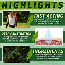 Load image into Gallery viewer, Hempvana Relief Cream with Seed Extract - Relieves Inflammation, Muscle, Joint, Back, Knee, Nerves and Arthritis – Made in USA 4oz Paraben Free, Vegan, Cruelty-Free As Seen On TV