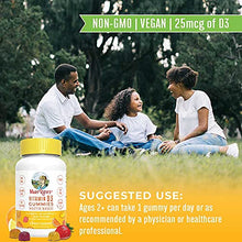 Load image into Gallery viewer, Vitamin D3 Gummies | D3 Vitamin Vegan Plant Based Gummies from Lichen | VIT D3 Gummies Non-GMO, Vegan, Gluten Free | 2 Month Supply