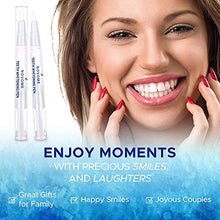 Load image into Gallery viewer, NOVOME Teeth Whitening Pen(2 Pcs), 20+ Uses, Effective & Painless, No Sensitivity, Travel-Friendly, Easy to Use, Natural Mint Flavor: Smile with Confidence, Beautiful White Smile!