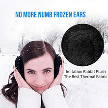 Load image into Gallery viewer, MUSICOZY Bluetooth Ear Warmers Earmuffs for Winter Women Men Kids Girls, Wireless Ear Muffs Headphones, Built-in HD Speakers and Microphone with Carry Bag for Biking Running Walking Hiking