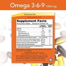 Load image into Gallery viewer, NOW Supplements, Omega 3-6-9 1000 mg with a blend of Flax Seed, Evening Primrose, Canola, Black Currant and Pumpkin Seed Oils, 250 Softgels