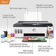 Load image into Gallery viewer, HP Smart Tank Plus 551 Wireless All-in-One Ink Tank Printer, up to 2 Years of Ink in Bottles, Mobile Remote Print, Scan, Copy, Works with Alexa (6HF11A)