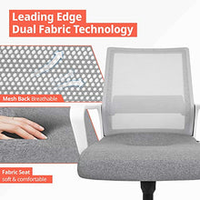 Load image into Gallery viewer, NEO CHAIR Office Chair Ergonomic Desk Chair Mesh Computer Chair Lumbar Support Modern Executive Adjustable Rolling Swivel Chair Comfortable Mid Black Task Home Office Chair, Grey