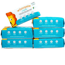 Load image into Gallery viewer, Whoopsie Wipes | Ultra-Soft - 100% Pure Cotton Dry Baby Wipes | Use Wet or Dry | Soft & Sensitive | Hypoallergenic | Extra Strong & Absorbent | Perfect for Diaper Changes, Runny Noses, Drool, Meal Time & Nursing (6-Pack)
