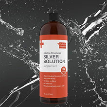 Load image into Gallery viewer, My Doctor Suggests Structured Colloidal Silver Liquid Solution 30ppm Mineral Alkaline 16 Oz- Immune Support Supplement
