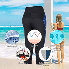 Load image into Gallery viewer, Ctrilady Women Neoprene Wetsuit Pants 2.5mm Keep Warm Legging Swimming Diving Snorkeling Surfing (Black, Large)