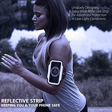 Load image into Gallery viewer, TRIBE Running Phone Holder Armband. iPhone & Galaxy Cell Phone Sports Arm Bands for Women, Men, Runners, Jogging, Walking, Exercise & Gym Workout. Fits All Smartphones. Adjustable Strap, CC/Key Pocket