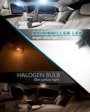 Load image into Gallery viewer, Combriller 194 LED Bulb 6000K White, Error Free 194 168 LED Bulb T10 2825 w5w Led Interior Car Lights for Car License Plate Light Dash Lights Interior Dome Map Door Marker Courtesy Light, Pack of 2