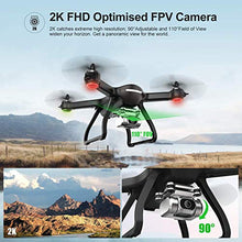 Load image into Gallery viewer, Holy Stone HS700D FPV Drone with 2K FHD Camera Live Video and GPS Return Home, RC Quadcopter for Adults Beginners with Brushless Motor, Follow Me, 5G WiFi Transmission, Modular Battery Advanced Selfie