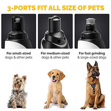 Load image into Gallery viewer, LuckyTail Dog Nail Grinder Trimmer β Professional Quiet 2-Speed Rechargeable Electric Pet Grooming & Smoothing Tool Kit β Painless Paw Clipper