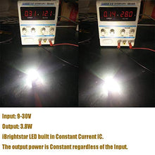 Load image into Gallery viewer, iBrightstar Newest 9-30V Super Bright Low Power 3157 4157 3057 3156 LED Bulbs with Projector Replacement for Back Up Reverse Lights and Tail Brake Parking Lights, Xenon White