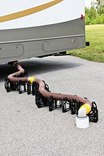 Load image into Gallery viewer, Camco 20 Ft (43051) Sidewinder RV Sewer Hose Support, Made From Sturdy Lightweight Plastic, Won't Creep Closed, Holds Hoses in Place - No Need for Straps