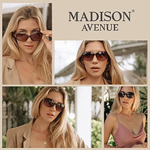 Load image into Gallery viewer, Madison Avenue 2 Pack Classic Vintage Sunglasses for Women, Fashion Sun Glasses with UV400 Protection