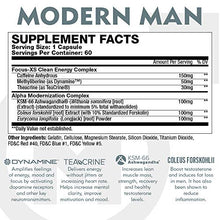 Load image into Gallery viewer, Modern Man V3 - Testosterone Booster + Thermogenic Fat Burner for Men, Boost Focus, Energy & Alpha Drive - Anabolic Weight Loss Supplement & Lean Muscle Builder | Lose Belly Fat - 60 Pills