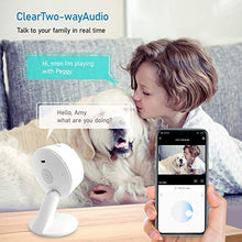 Load image into Gallery viewer, Laview Home Security Camera HD 1080P(2 Pack) AI Human Detection,Include 2 SD Cards,32GB Two-Way Audio,Night Vision,WiFi Indoor Surveillance for Baby/pet,Alexa and Google,Cloud Service (US Server)