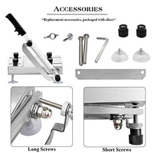 Load image into Gallery viewer, BAOSHISHAN Manual Frozen Meat Slicer Stainless Steel Herb Cutter for Thin Slicing Nougat Bacon Beef Spam Hot Pot Shabu Home Use GZM-3120