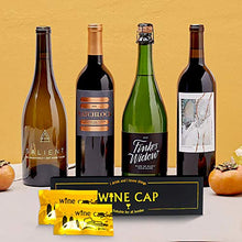 Load image into Gallery viewer, Airtight Wine Caps Wine Bottle Stopper Condom Style Bottle Topper Keep Fresh Wine Party Novelty Cork Replacements (8 Pcs/Set)