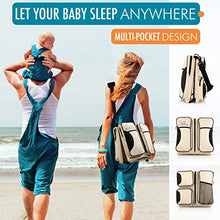 Load image into Gallery viewer, Koalaty 3-in-1 Universal Baby Travel Bag, Portable Bassinet Crib, Changing Station, Diaper Bag for infants and newborns. The best baby shower gift for new mom and dad.