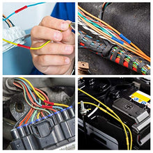 Load image into Gallery viewer, TICONN 200 Pcs Insulated Electrical Butt Connectors Kit - Electrical Insulated Automotive Wire Crimp Terminals, Butt Splice