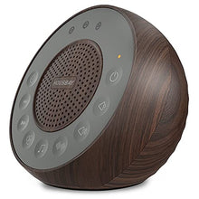 Load image into Gallery viewer, Housbay White Noise Machine with 31 High Fidelity Soothing Sounds, 5W High Power Loud Enough Speaker, Easy Volume Control, Sleep Timer, Sound Machine for Baby, Kids, Adults, Light Sleeper -Wood Grain
