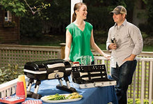 Load image into Gallery viewer, Cuisinart CGG-180TB Petit Gourmet Portable Tabletop Gas Grill, Black (Renewed)