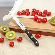 Load image into Gallery viewer, STEINBRÜCKE Utility Knife 5 inch - Kitchen Utility Knife Forged from German Stainless Steel 5Cr15Mov(HRC58), Full Tang, Razor Sharp Petty Knife with Ergonomic Handle for Home, Kitchen&Restaurant