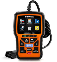 Load image into Gallery viewer, FOXWELL NT301 OBD2 Scanner Professional Mechanic OBDII Diagnostic Code Reader Tool for Check Engine Light
