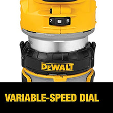 Load image into Gallery viewer, DEWALT 20V Max XR Cordless Router, Brushless, Tool Only (DCW600B)
