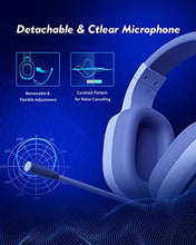 Load image into Gallery viewer, Jeecoo G80 Wireless Gaming Headset - 7.1 Surround Sound, Detachable Noise Canceling Mic, Low Latency 2.4G Wireless Gaming Headphones, Shining RGB - Works with PS4 PS5 PC Laptop Computers