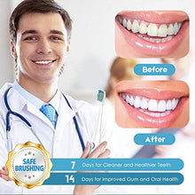 Load image into Gallery viewer, Electric Toothbrush Adults and Kids, Sonic Electronic Power Rechargeable Tooth Brush with Automatic Interval Timer, Waterproof for Shower, Five Brushing Modes, Dentist Recommended