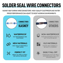 Load image into Gallery viewer, Solder Seal Wire Connectors, Heat Shrink Butt Connectors, Waterproof Insulated Electrical Terminals Kit, Splice Wire Terminals for Marine Automotive Boat Truck Wire Joint (4Colors)