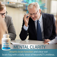 Load image into Gallery viewer, Limitless – NZT Nootropic Brain Booster Supplement – Enhance Focus, Boost Concentration & Improve Memory | Mind Enhancement with Amino Acids & DHA for Neuro Energy & IQ – 30 Day Supply - Made in USA