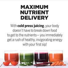 Load image into Gallery viewer, Omega Compact Slow Speed Multi-Purpose Nutrition System Juicer with Quiet Motor Creates Continuous Fresh Healthy Fruit and Vegetable Juice at 80 RPM, 200-Watt, Silver