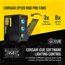 Load image into Gallery viewer, Corsair iCUE 220T RGB Airflow Tempered Glass Mid-Tower Smart Case - Black (CC-9011173-WW)