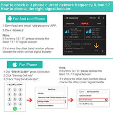 Load image into Gallery viewer, Home Cell Phone Signal Booster Band 12/13/17, LTE 4G Signal Booster Verizon 700Mh Mobile Phone Signal Repeater Amplifier ATT Signal Booster Coverage up to 2000 sq.ft