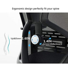 Load image into Gallery viewer, Ticova Ergonomic Office Chair - High Back Desk Chair with Adjustable Lumbar Support & Thick Seat Cushion - 140°Reclining & Rocking Mesh Computer Chair with Adjustable Headrest, Armrest