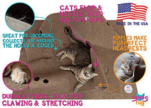 Load image into Gallery viewer, SnugglyCat The Ripple Rug - Made in USA - Cat Activity Play Mat - Insulated Base Keeps Kitty Warm - Fun Interactive Play - Training - Scratching - Bed Mat