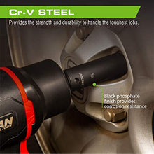 Load image into Gallery viewer, ARCAN PROFESSIONAL TOOLS 1/2 Inch Drive Deep Impact Socket Set, Metric, 11mm - 32mm, Cr-V, 14-Piece (AS21214MD)
