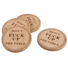 Load image into Gallery viewer, Unique Funny Coasters for Men - Drink Coasters Set of 4 - Best Housewarming Gifts for Women - Hostess Gifts