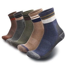 Load image into Gallery viewer, X.ANZG Socks for Men Athletic Socks Men's Cotton Socks Casual Men's Socks Warm Comfortable Breathable 5 Pairs