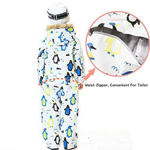 Load image into Gallery viewer, Bluemagic Big Kid's One Piece Snowsuits Ski Suits Waterproof Overalls Jackets Snowboarding,Water Color,160cm