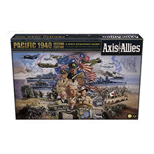 Load image into Gallery viewer, Hasbro Gaming Avalon Hill Axis & Allies Pacific 1940 Second Edition WWII Strategy Board Game, with Extra Large Gameboard, Ages 12 and Up, 2-4 Players, English Version, Brown