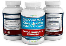 Load image into Gallery viewer, Glucosamine Chondroitin, MSM & Turmeric Dietary Supplement - 248 Capsules