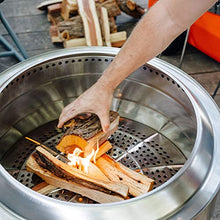 Load image into Gallery viewer, Solo Stove 27" Yukon Fire Pit Stainless Steel Smokeless Outdoor Fire Pit Great for S'Mores and Hot Dogs