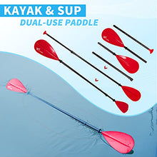Load image into Gallery viewer, Freein Stand Up Paddle Board Kayak SUP Inflatable Stand up Paddle Board SUP 10'/10'6”x31 x6, 2 Blades Paddle, Dual Action Pump, Triple Fins, Leash, Backpack
