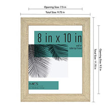 Load image into Gallery viewer, MCS Industries Studio Gallery Frame, Natural Woodgrain, 8 x 10 in, 2 pk