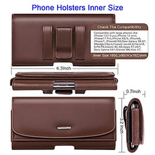 Load image into Gallery viewer, nuoku Holster for Galaxy S23, S22, S21, S20, S10, S9, A10e, A01, Note 10, Cell Phone Belt Clip Holster Pouch Carrying Holder Cover (Fits Samsung Phone with Otterbox Commuter Case)
